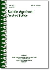 Vol 4, No 1 (2016): Buletin Agrohorti